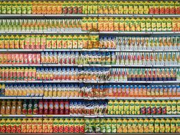 Fotografien, Fruit juices, Liu Bolin