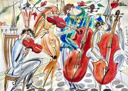 Fine Art Drawings, The Symphony Of Love, Kirill Postovit