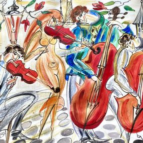 Fine Art Drawings, The Symphony Of Love, Kirill Postovit