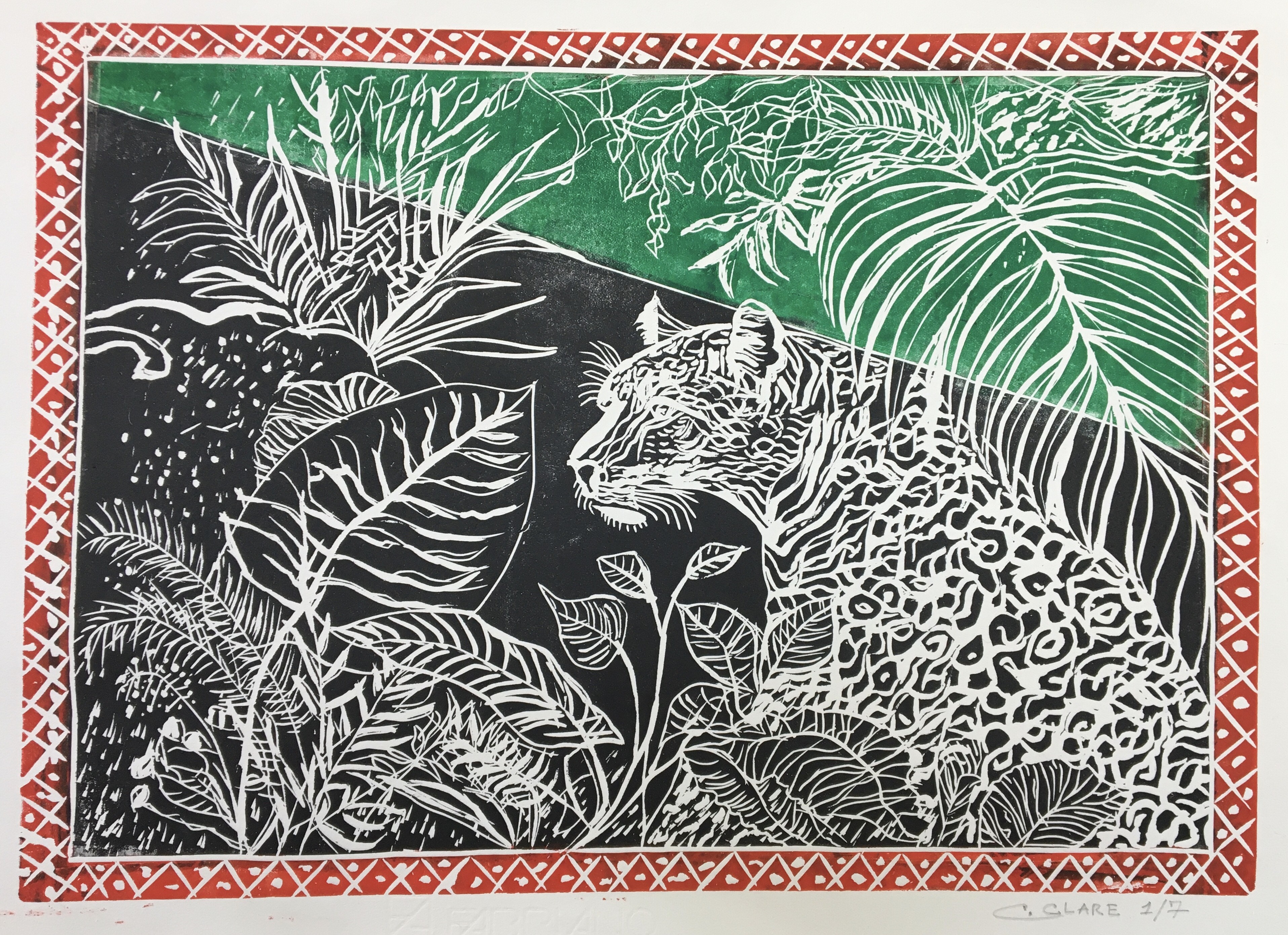 Catherine Clare, Le jaguar du Costa Rica, N°1 Catherine Clare, Le jaguar du Costa Rica, N°1