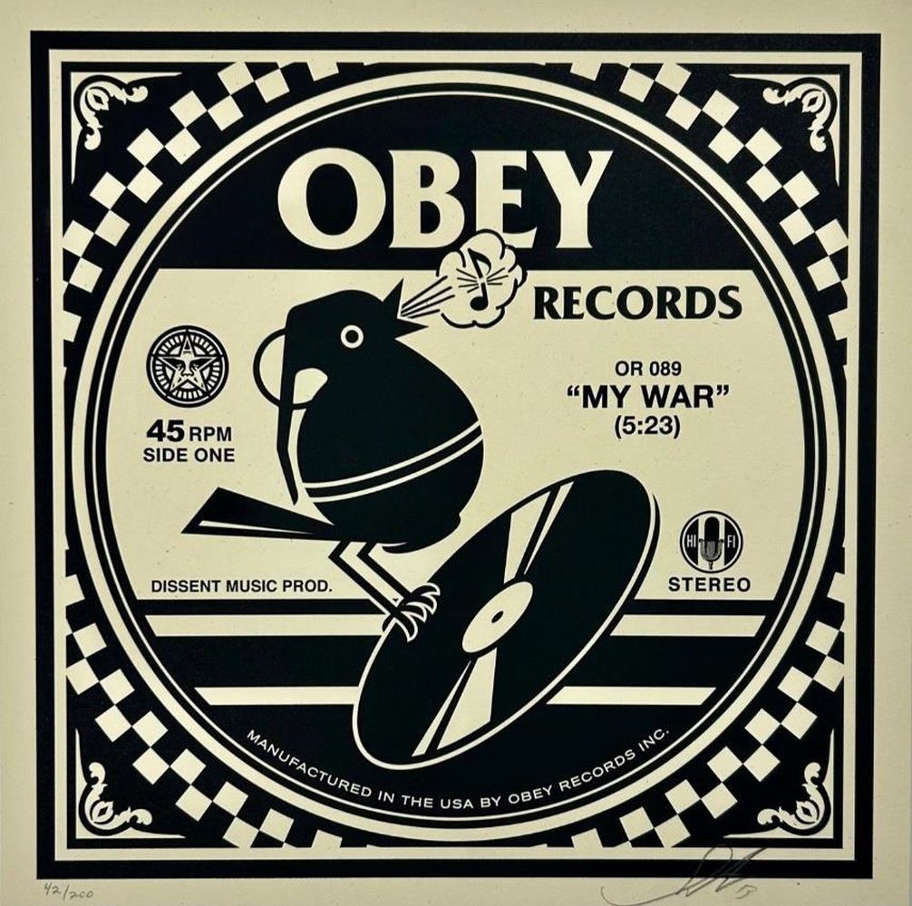 Shepard Fairey (Obey), My War Shepard Fairey (Obey), My War