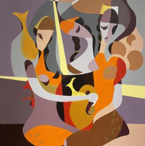 Pintura, Abstract Banquet, Liana Ohanyan