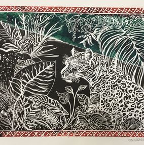 Drucke, Le jaguar du Costa Rica, N°3, Catherine Clare