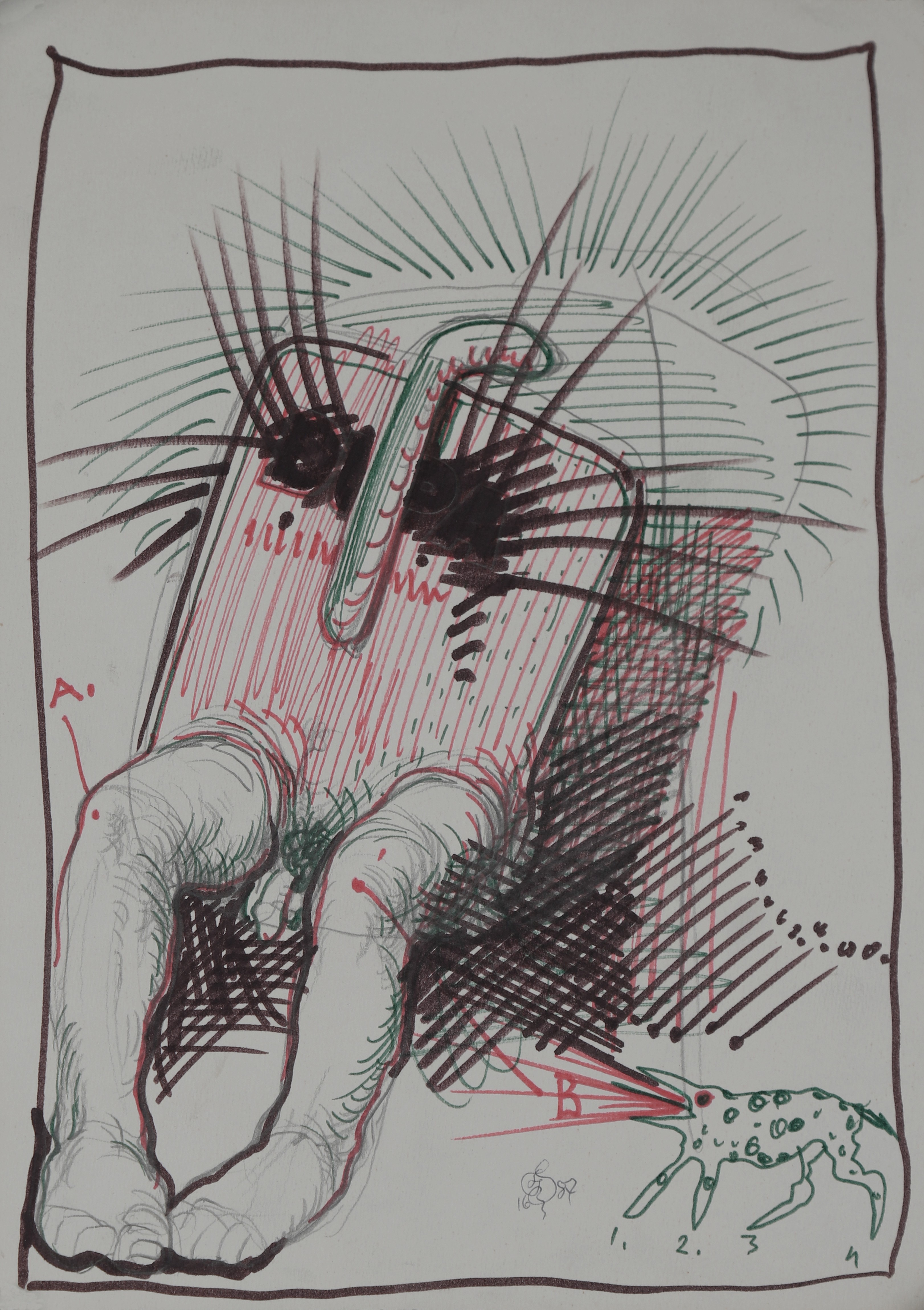 Franciszek Starowieyski, Divertissement #2 Franciszek Starowieyski, Divertissement #2