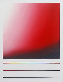 Gemälde, Herramienta En Rojo. From The Light series, Jose Ricardo Contreras Gonzalez