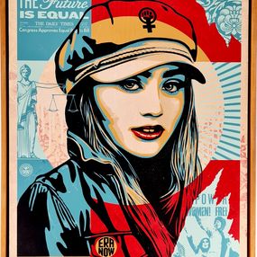 Painting, Future is Equal HPM 2/6, Shepard Fairey (Obey)