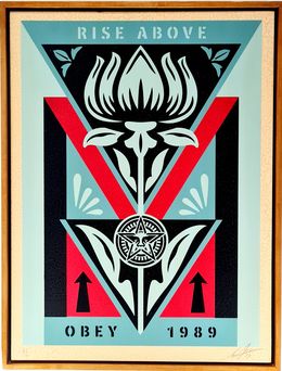 Painting, OBEY Deco Flower 6/6, Shepard Fairey (Obey)
