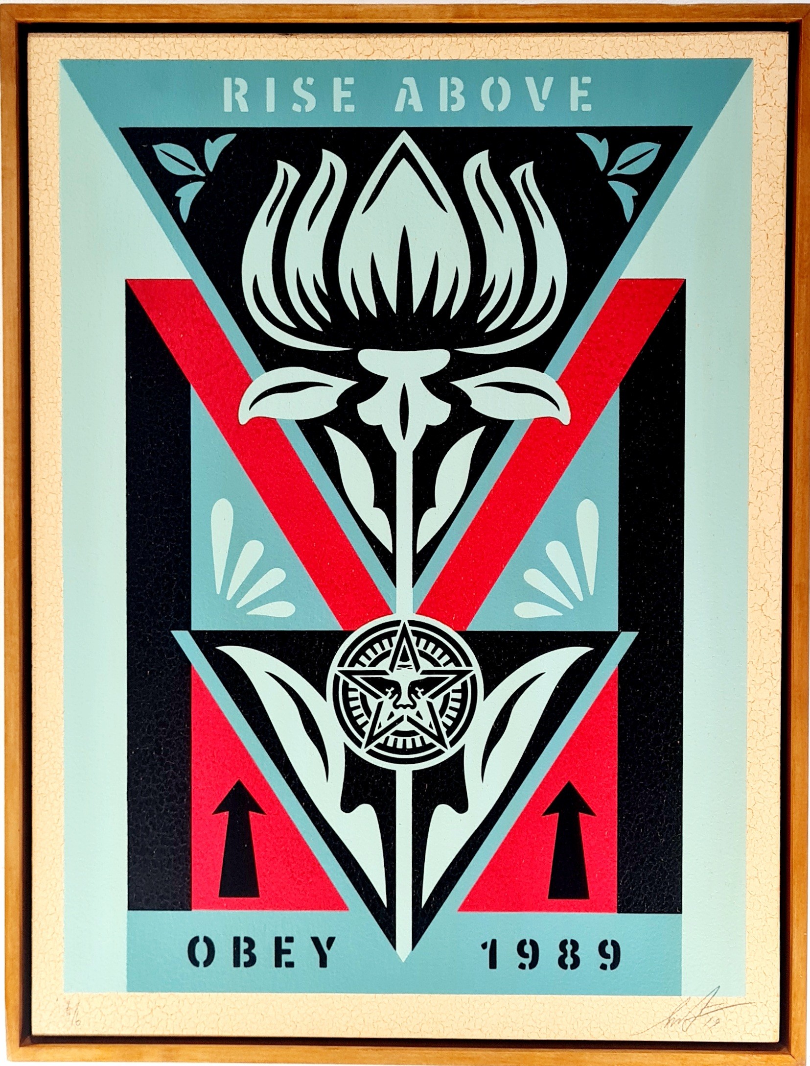 Shepard Fairey (Obey), OBEY Deco Flower 6/6 Shepard Fairey (Obey), OBEY Deco Flower 6/6
