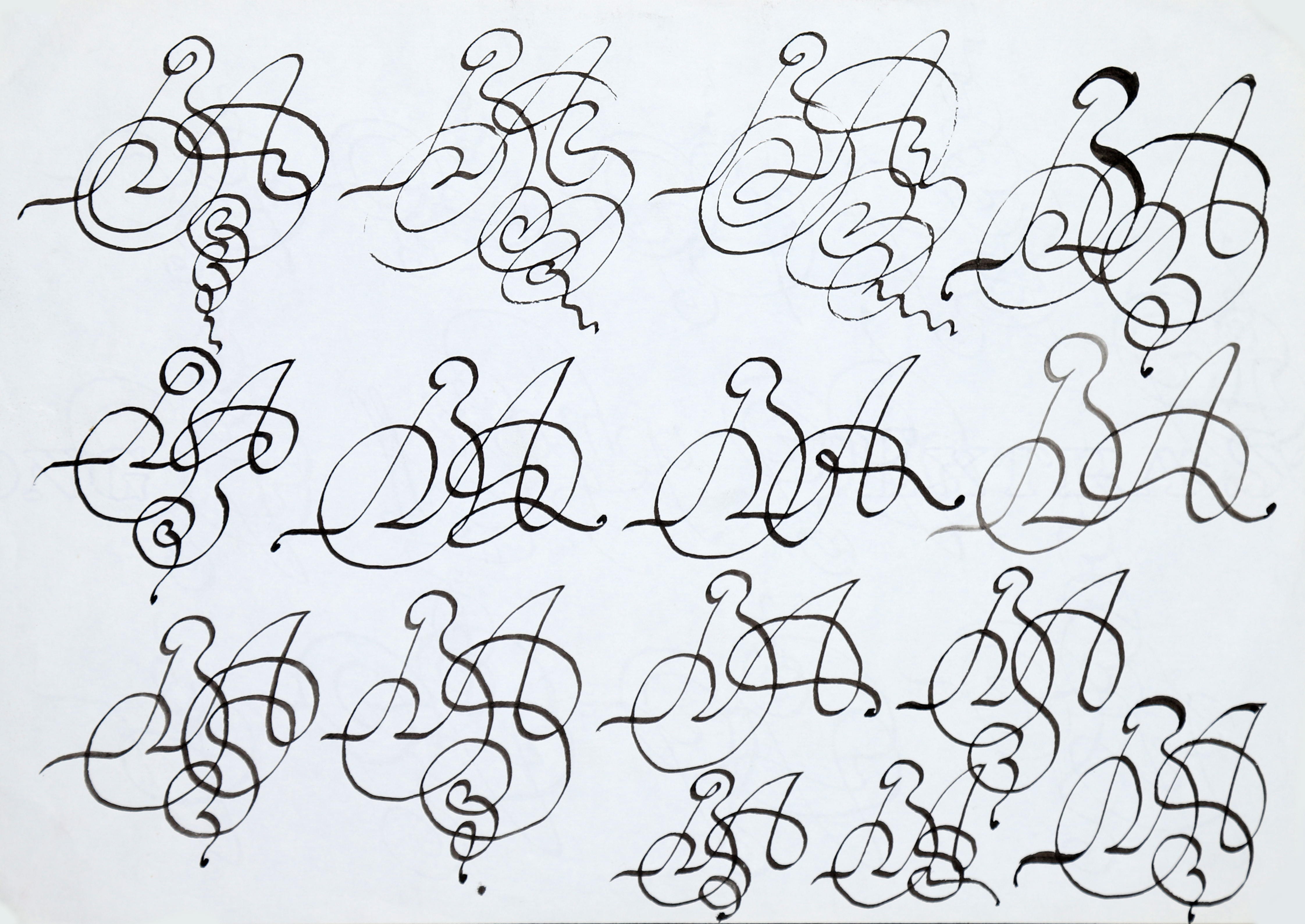 Franciszek Starowieyski, Recherches pour B+A Franciszek Starowieyski, Recherches pour B+A