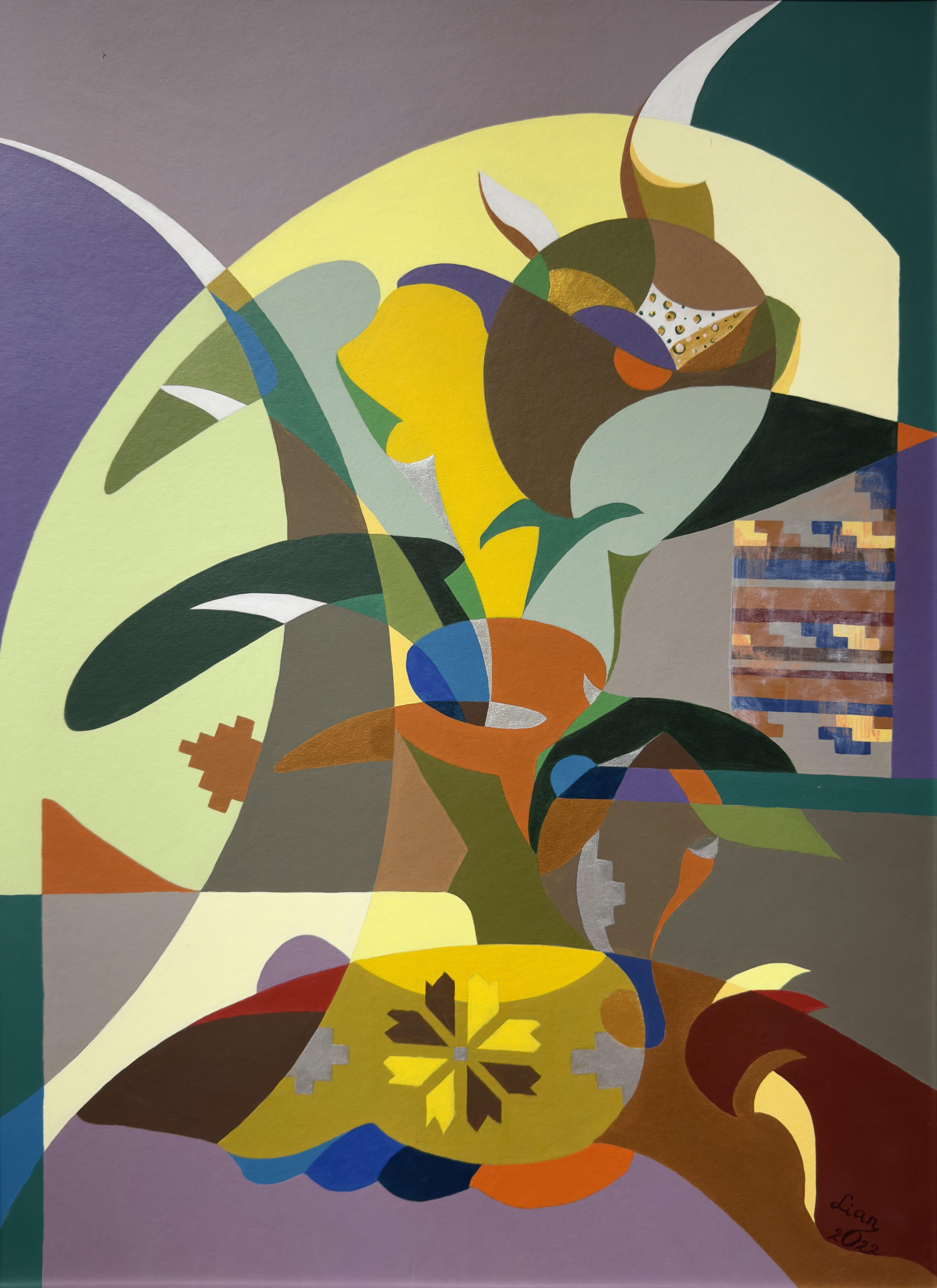 Liana Ohanyan, Vivid Abstraction Liana Ohanyan, Vivid Abstraction