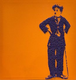 Gemälde, Small Chaplin Orange, Nathan Elkanovich