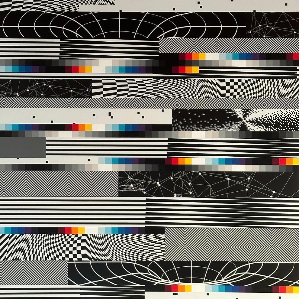 Felipe Pantone, Chromadynamica #70 Felipe Pantone, Chromadynamica #70