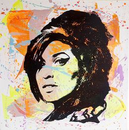 Painting, Amy Winehouse, PyB
