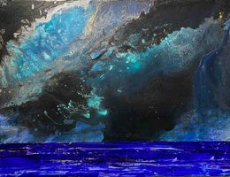 Peinture, Sur Neptune, Pauline Tribou
