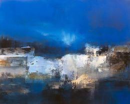 Painting, Bleu royal, Marianne Quinzin