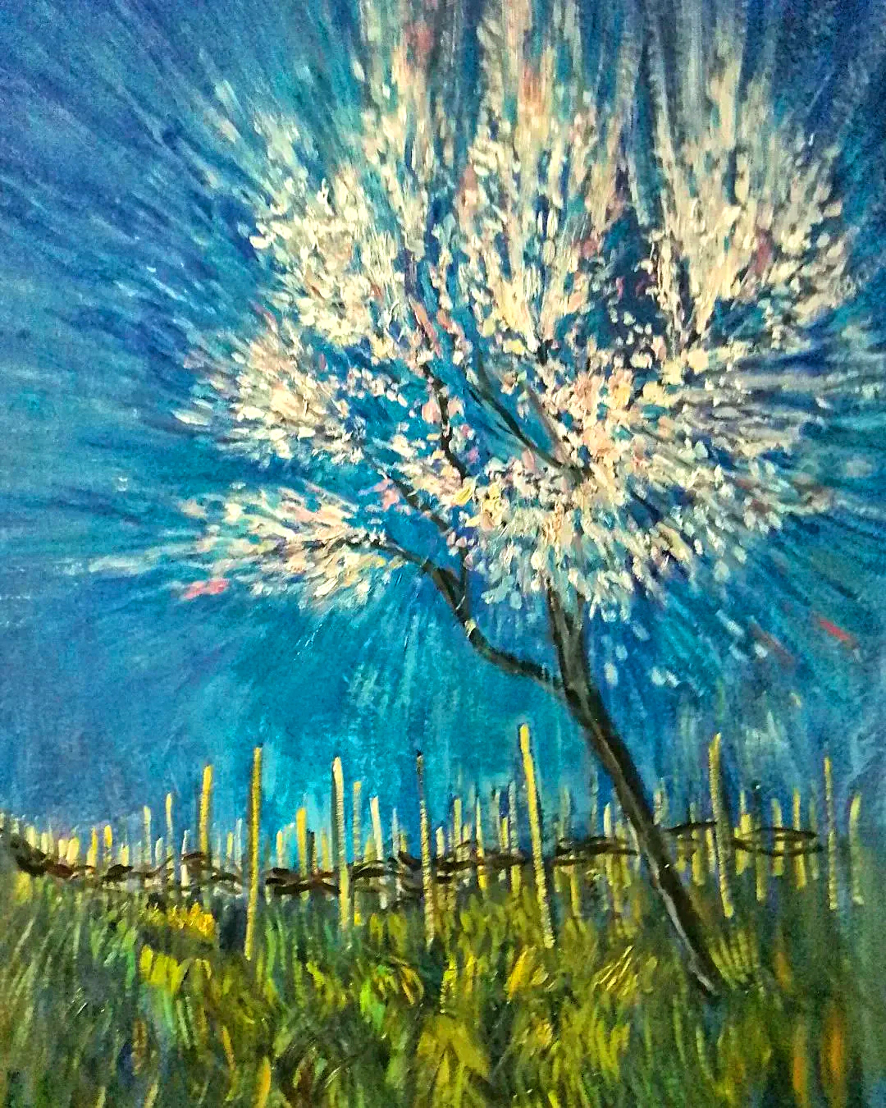 Mauro Tròlese, Albero in fiore (il silenzio di Dio) Mauro Tròlese, Albero in fiore (il silenzio di Dio)