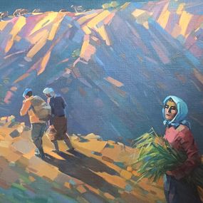 Painting, Rural Daily Toils, Arman Avagyan