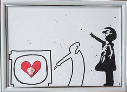 Dibujo, Lineas and Banksy Girl, VL.