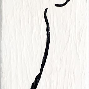 Peinture, Silent Observer (on wood), tizlu
