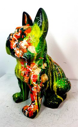 Sculpture, Pop Flower Bulldog 2, Priscilla Vettese