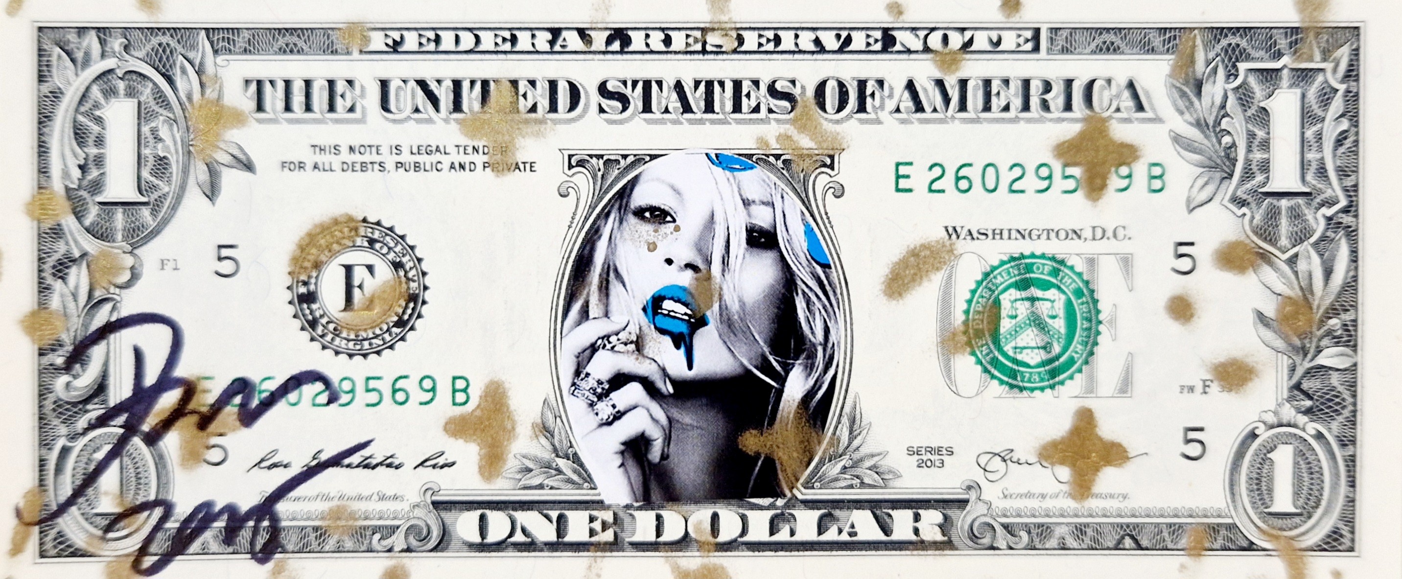 Death NYC, One Dollar Bill Death NYC, One Dollar Bill