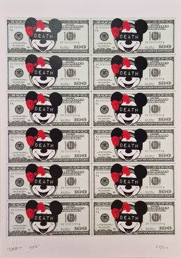 Print, Minnie Dollar, Death NYC