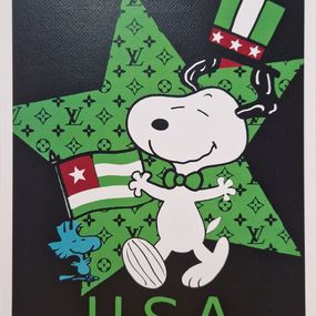 Print, Snoopy USA, Death NYC