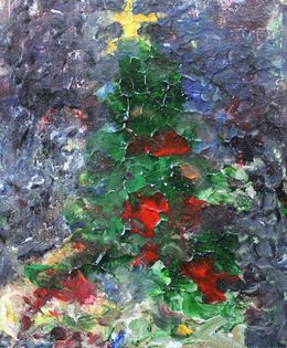 Peinture, Christmas series - The dream of November, Ziad Dib Jreige