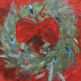 Painting, Christmas series – A Christmas carol, Ziad Dib Jreige