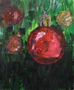 Gemälde, Christmas series – The fall, Ziad Dib Jreige