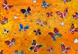 Painting, Butterflies _ n2, Les Panchyshyn