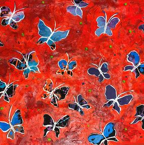 Gemälde, Butterflies _ n3, Les Panchyshyn