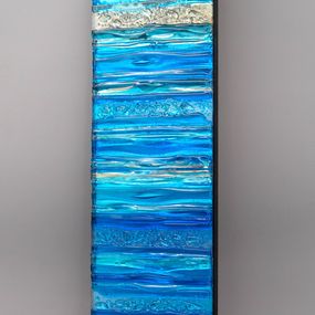 Sculpture, Silver in turquoise, Stephanie Else