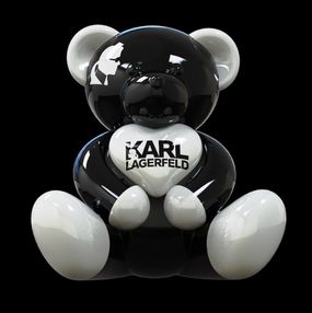 Escultura, GackoBear Love pop art Karl, André Gacko