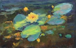 Painting, Lilies, Serhii Cherniakovskyi
