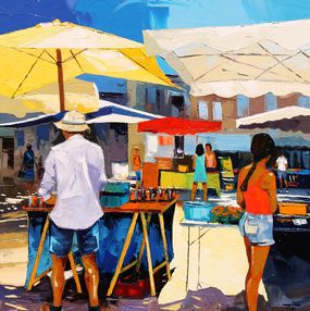 Pintura, Au marché, Pierrick Tual