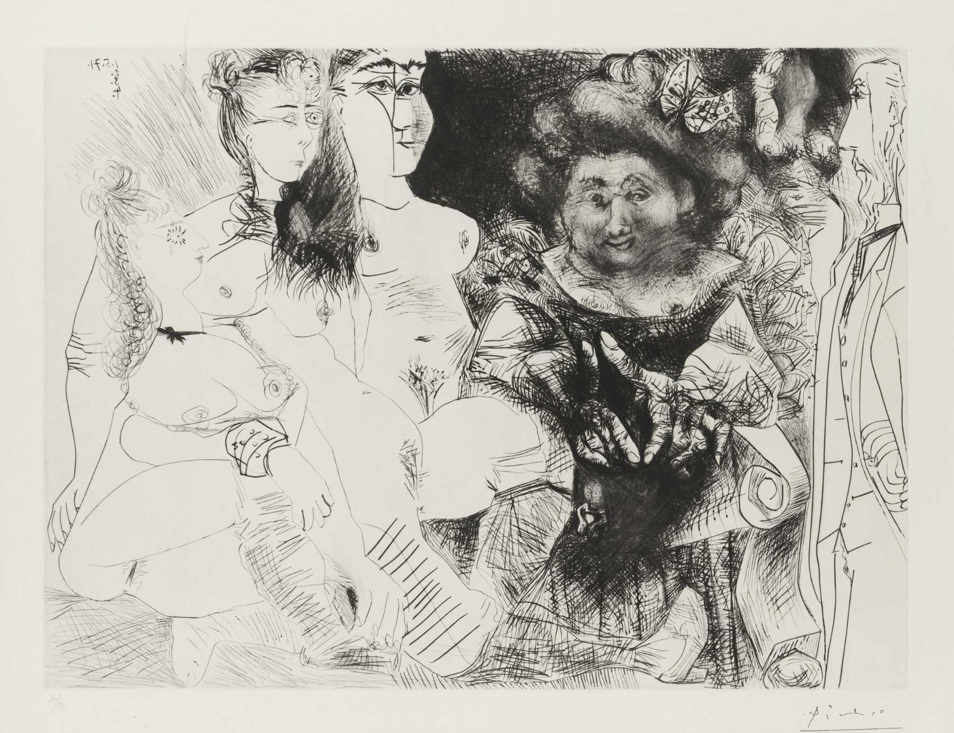 Pablo Picasso, Chez les filles Pablo Picasso, Chez les filles