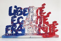 Sculpture, Liberté égalité France, Spaco