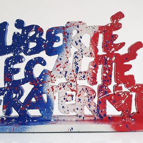 Escultura, Liberté égalité France, Spaco