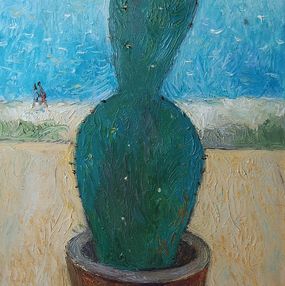 Painting, Cactus, Galya Popova