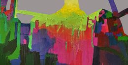 Painting, Radiant Ascent, Abhishek Kumar