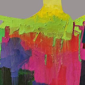 Painting, Radiant Ascent, Abhishek Kumar