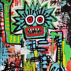 Painting, The scared monster, Dr. Love