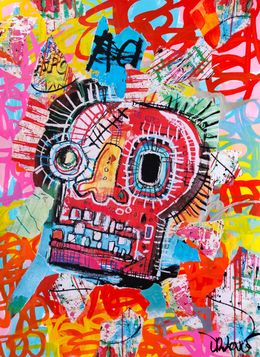 Gemälde, Magic Basquiat (a tribute to Basquiat), Dr. Love