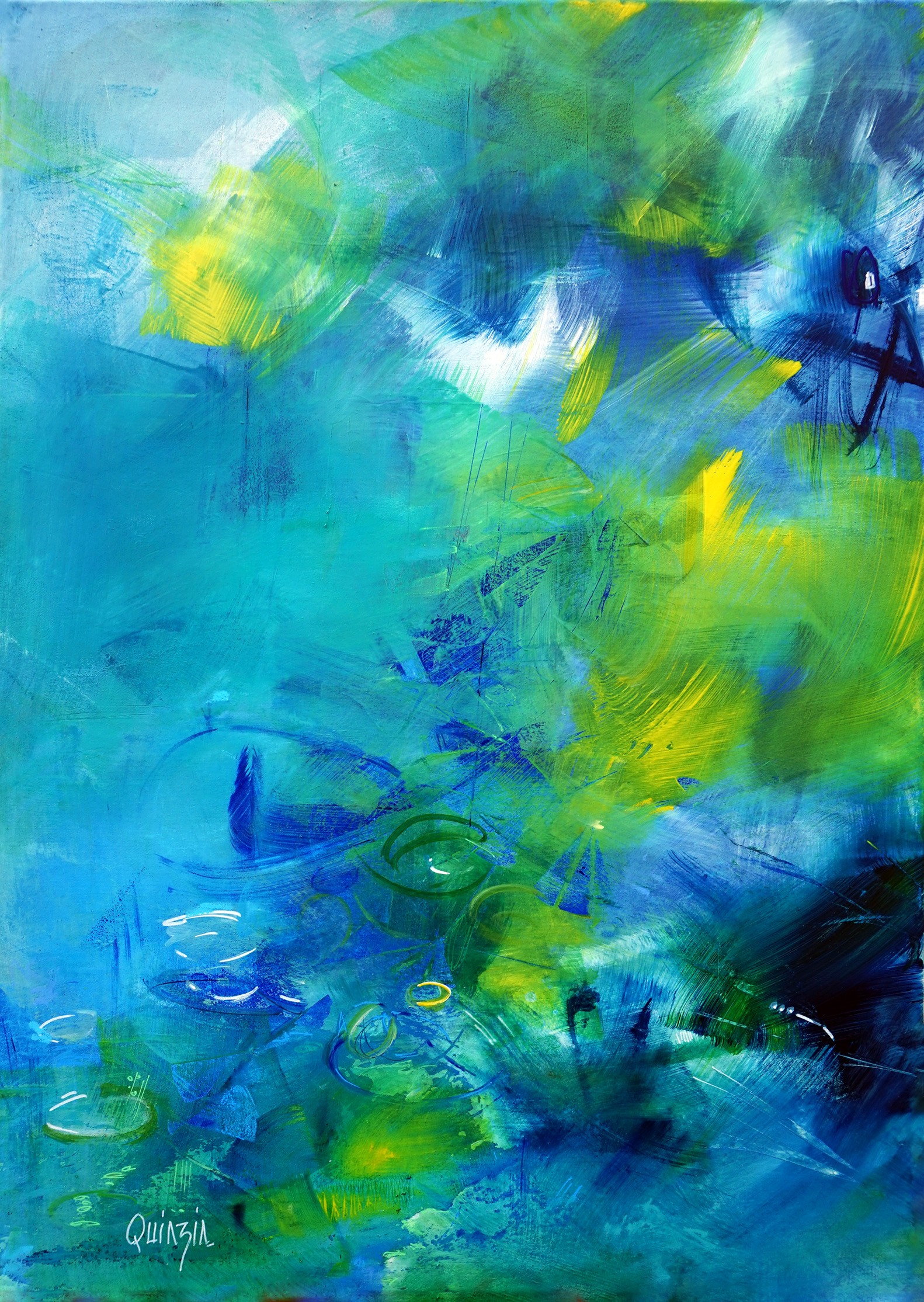 Marianne Quinzin, Jardin aquatique #1 Marianne Quinzin, Jardin aquatique #1