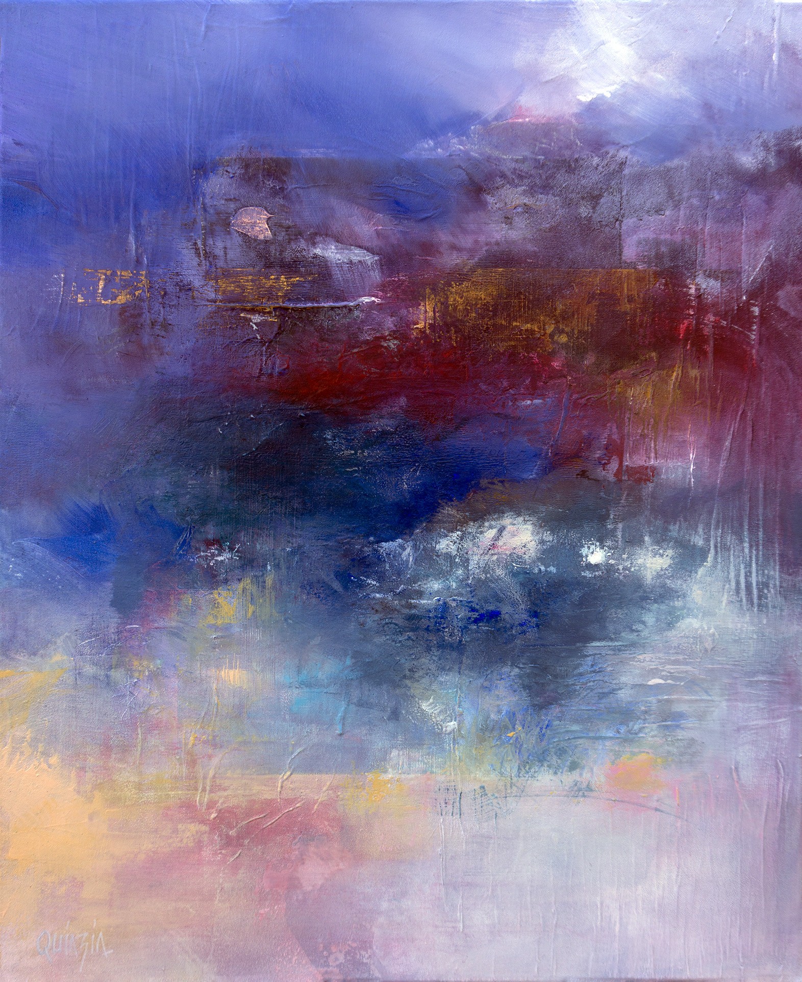 Marianne Quinzin, Rouge sur les rochers Marianne Quinzin, Rouge sur les rochers