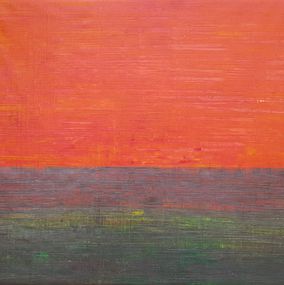Painting, Burning skyline, Ivana Olbricht