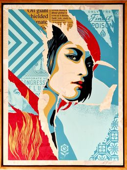 Painting, Only the Finest Poison HPM 3/6, Shepard Fairey (Obey)