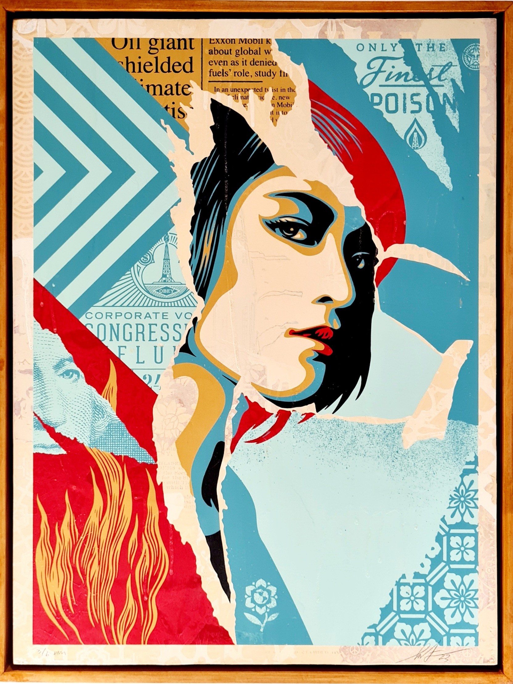 Shepard Fairey (Obey), Only the Finest Poison HPM 3/6 Shepard Fairey (Obey), Only the Finest Poison HPM 3/6