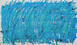 Peinture, L'eau et l'air, les 4 éléments., Damien Berrard